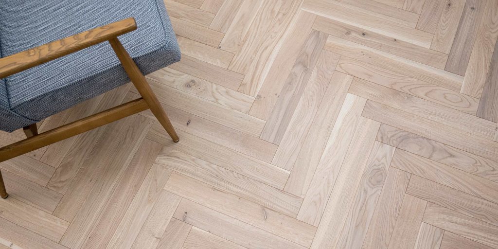 Wood herringbone